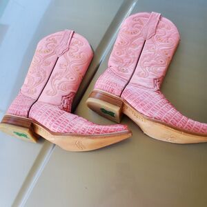 Potrillo Salvaje pink boots Size 6.5